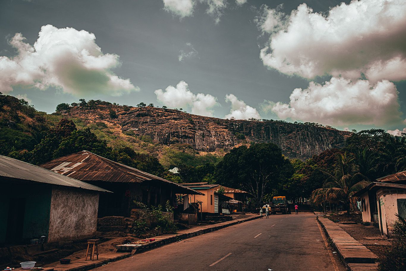 Bendugu Town in Sierra Leone